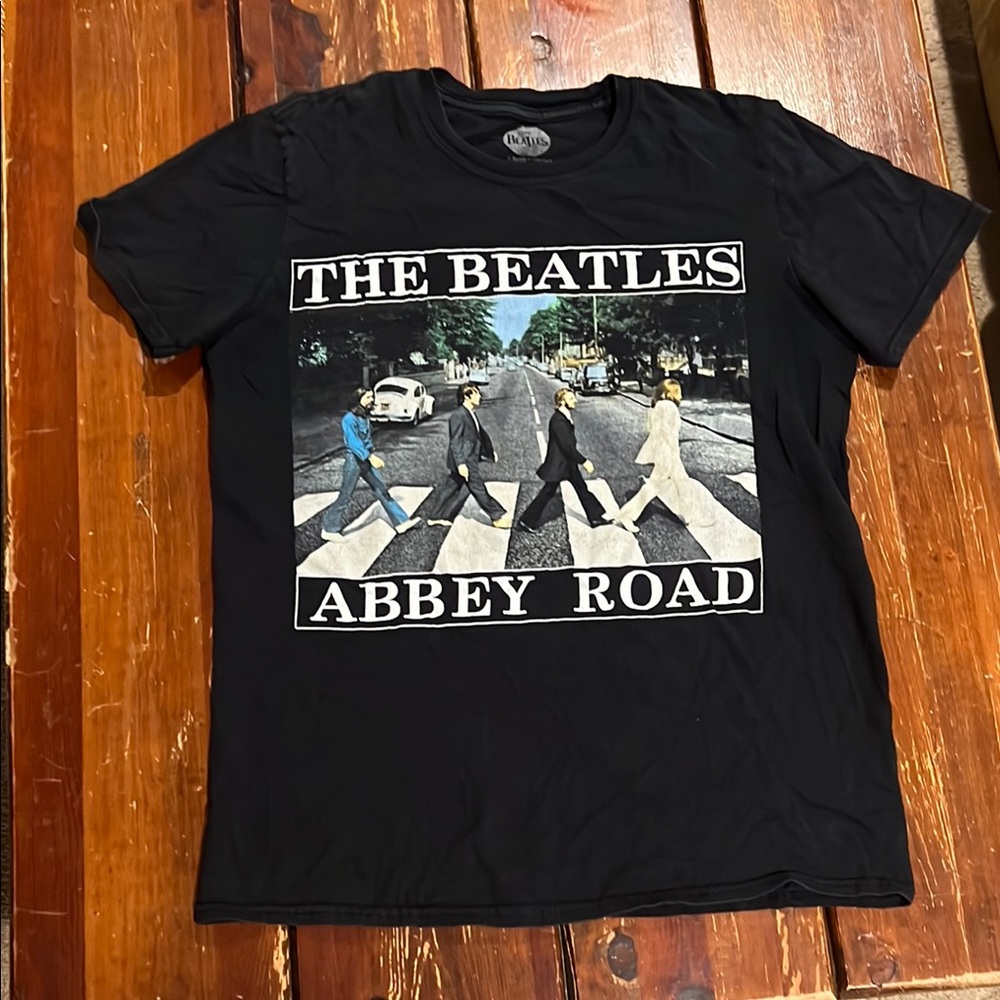 The Beatles Abbey Road Black T-Shirt